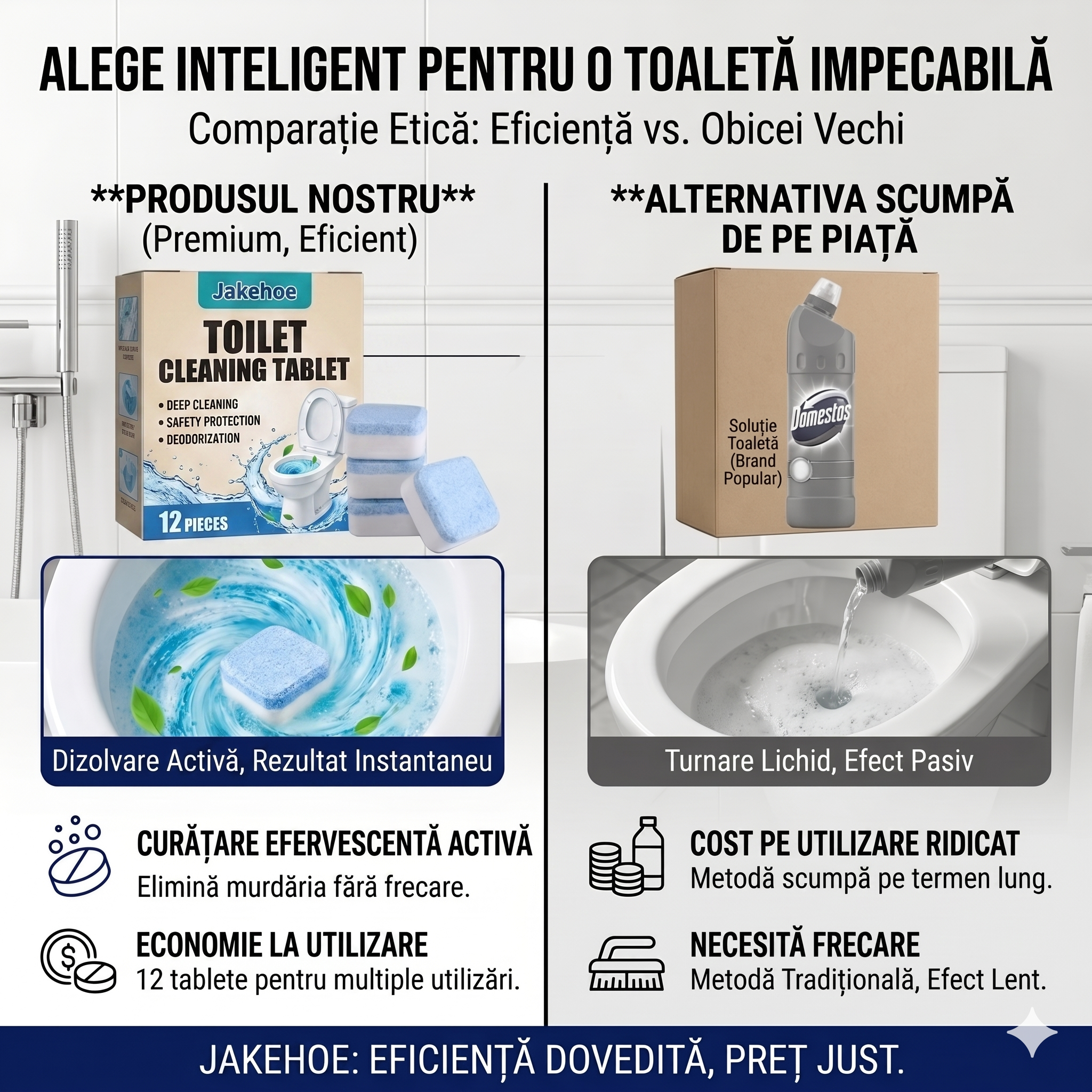 Pastile MAGICE WC Jakehoe